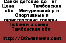 Санки детские до 50кг › Цена ­ 2 000 - Тамбовская обл., Мичуринский р-н Спортивные и туристические товары » Тюбинги и санки   . Тамбовская обл.